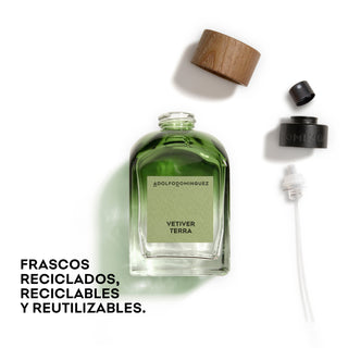 Eau de Parfum Vetiver Terra 120 ML, Hombre