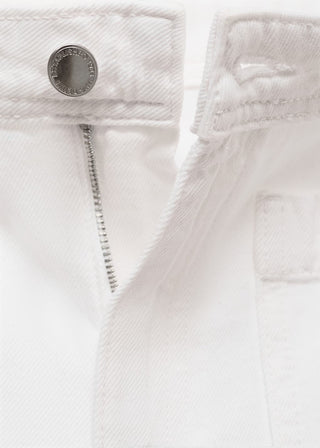 Jeans Wide Leg con Bolsillos