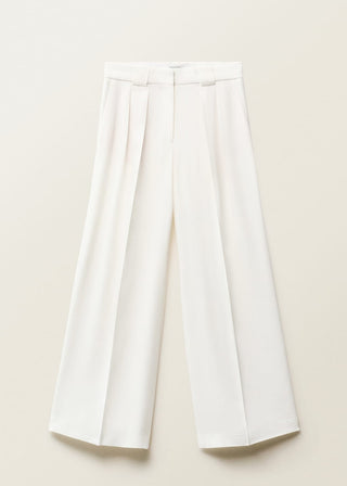 Pantalón de Traje con Pinzas Delanteras