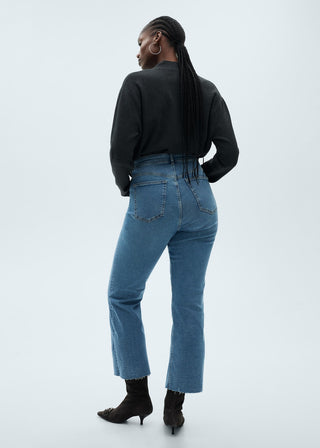 Jeans Corte Flare Talle Medio