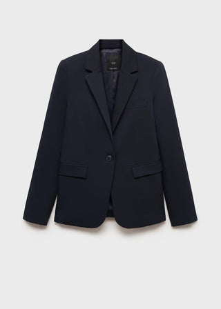 Blazer de Traje Entallado