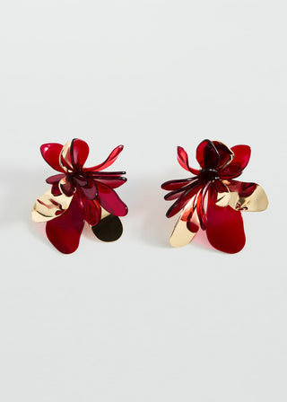 Aretes de Flor Combinada