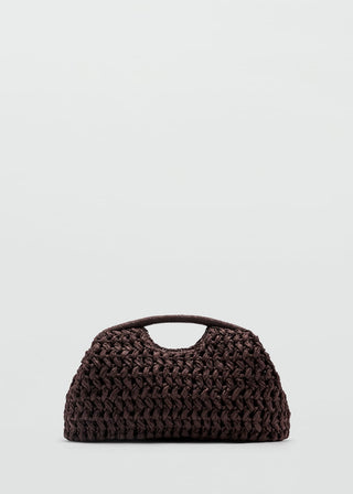 Bolso Clutch de Fibra Natural