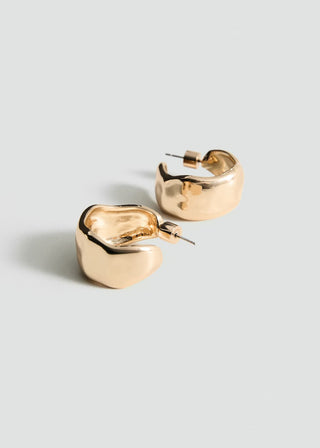 Aretes de Aros Irregulares