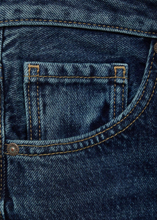 Jeans Rectos Talle Medio