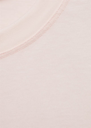 Camiseta Manga Corta con Estampado Floral