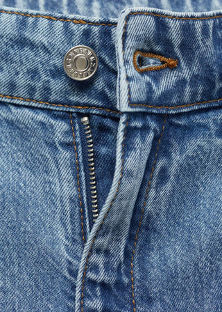 Jeans Wide Leg con Pinzas