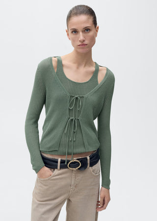 Camisetas de Tirantes con Canalé