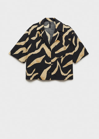 Camisa Manga Corta con Estampada