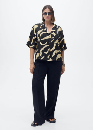 Camisa Manga Corta con Estampada