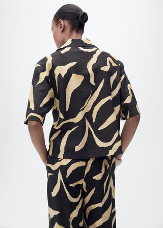 Camisa Manga Corta con Estampada