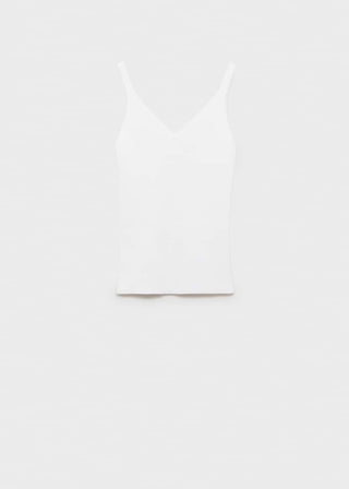 Blusa de Punto Cuello Pico