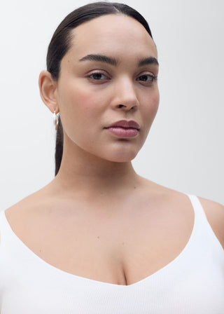 Blusa de Punto Cuello Pico
