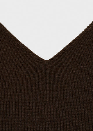 Blusa de Punto Cuello Pico