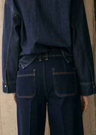 Jeans Wide Leg Talle Alto