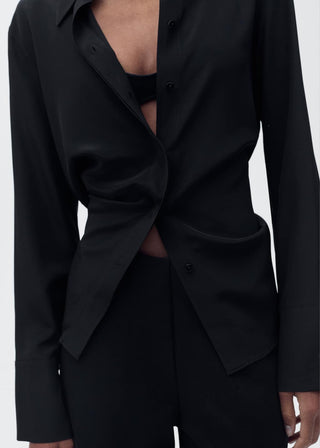 Pantalón Palazzo con Cintura Elástica