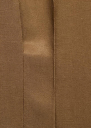 Pantalón de Lino con Pinzas Delanteras