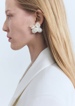 Aretes Pequeños Diseño de Flor