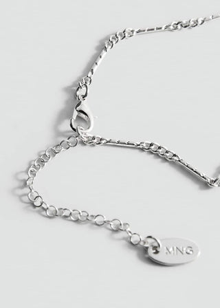 Collar Doble con Cadena de Perlas