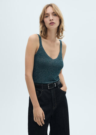 Blusa de Punto con Lúrex