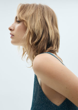 Blusa de Punto con Lúrex