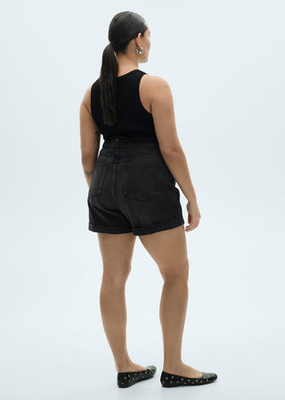 Shorts Denim Mom Fit Talle Alto