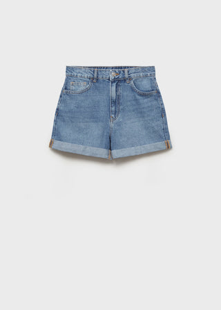 Short Denim Mom Fit