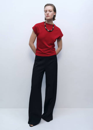 Blusa sin Mangas Punto Fino