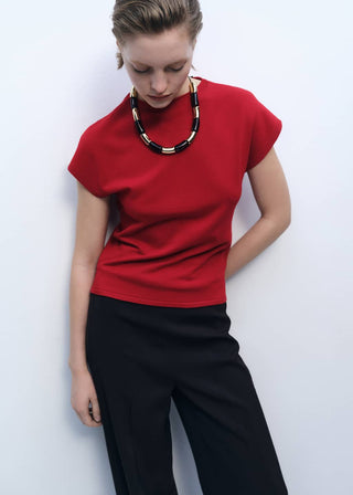 Blusa sin Mangas Punto Fino