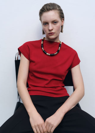 Blusa sin Mangas Punto Fino