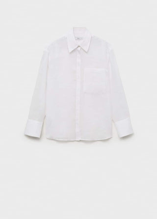 Camisa Manga Larga con Bolsillo