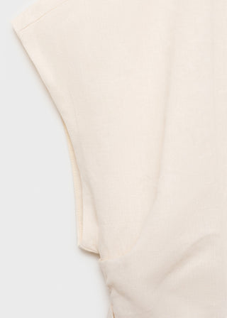 Blusa Entallada Corte Asimétrico