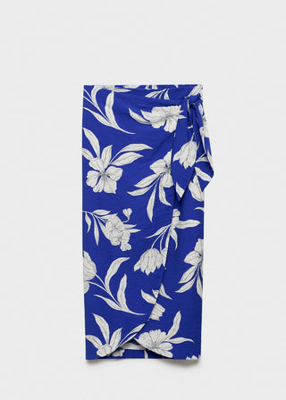Enagua Pareo con Estampado Floral