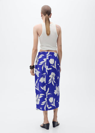 Enagua Pareo con Estampado Floral