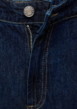 Short Denim con Pinzas Delanteras