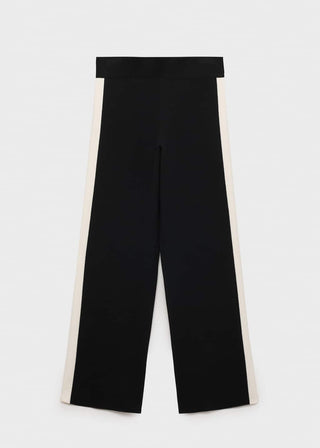 Pantalón de Punto Raya Contraste