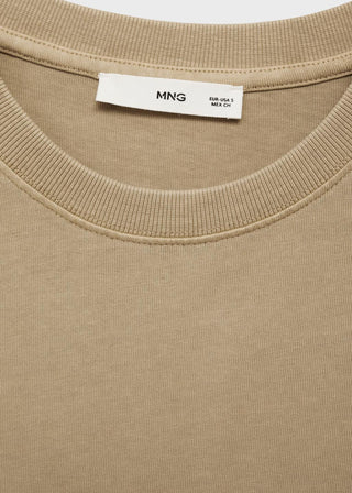 Camiseta Oversize de Algodón