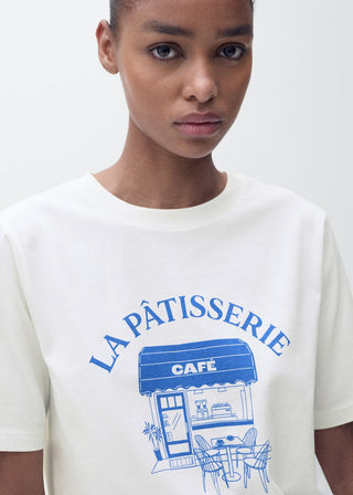 Camiseta Manga Corta con Estampado