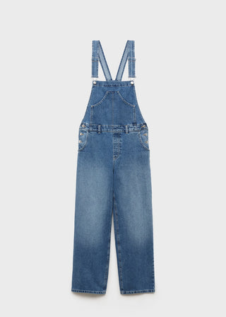 Enterizo Denim con Tirantes Ajustables
