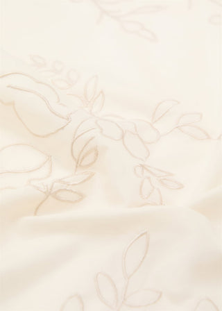 Pañuelo de Algodón Bordado Floral