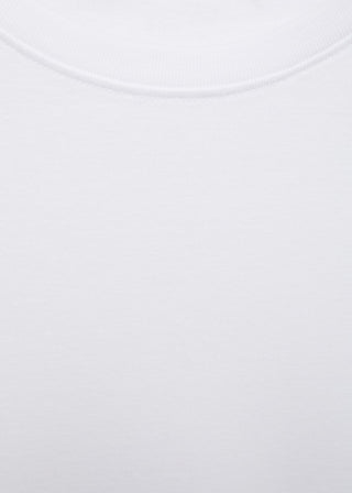 Camiseta Manga Corta Entallada de Algodón
