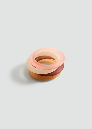 Paquete de 3 Pulseras de Resina