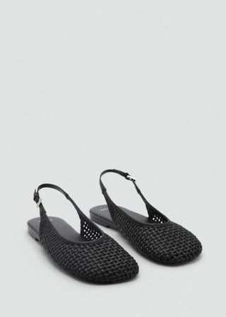 Zapato Efecto Piel Trenzado