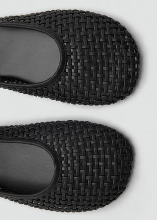 Zapato Efecto Piel Trenzado