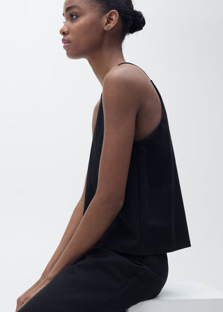 Blusa Cuello Halter de Algodón