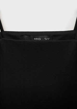 Blusa Cuello Halter de Algodón