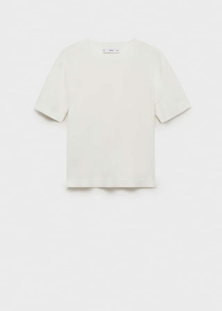Camiseta Manga Corta de Punto Fino