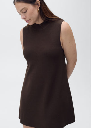 Vestido de Punto Cuello Perkins