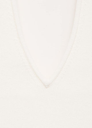 Blusa Halter de Punto Canalé
