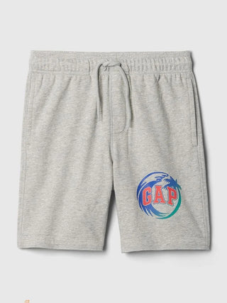 Short Deportivo con Logo, Niño